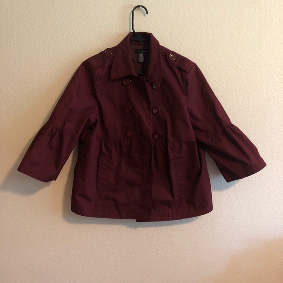 Nwt Maroon Mixit Jacket Size Large - Picture 1 of 9